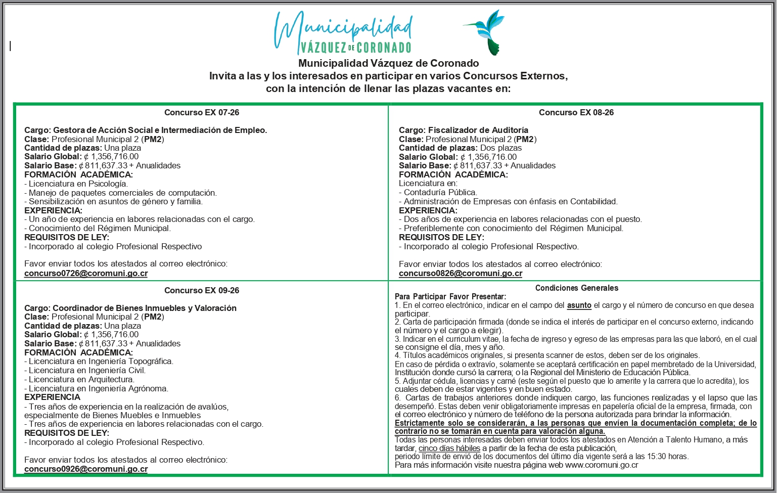 CONCURSOS